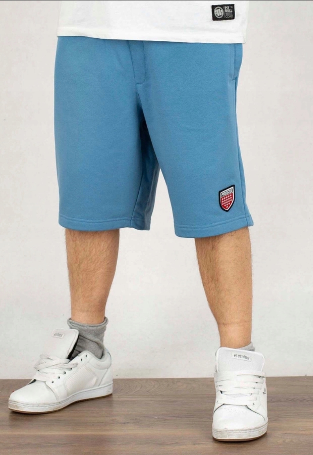 Kraťasy Prosto teplákové Pano modré XL