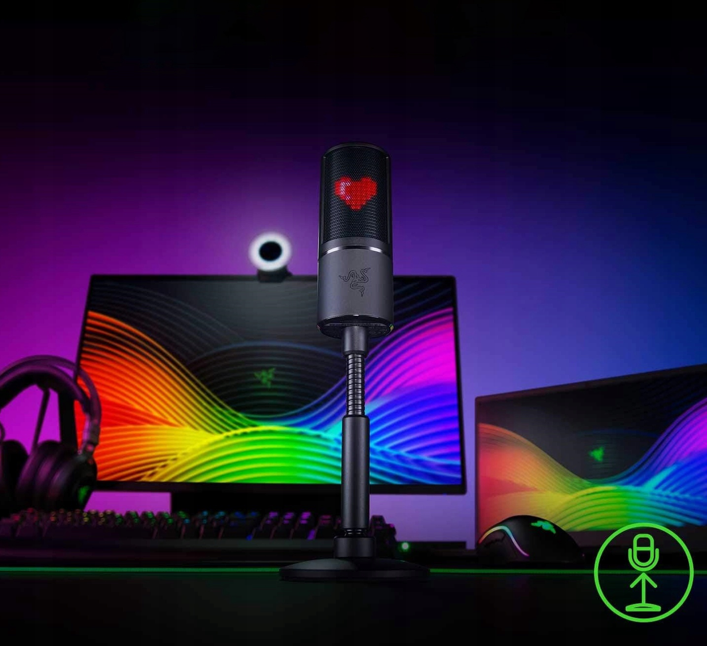 Mikrofon Razer Seiren Emote RZ19-03060100-R3M1 Marka Razer