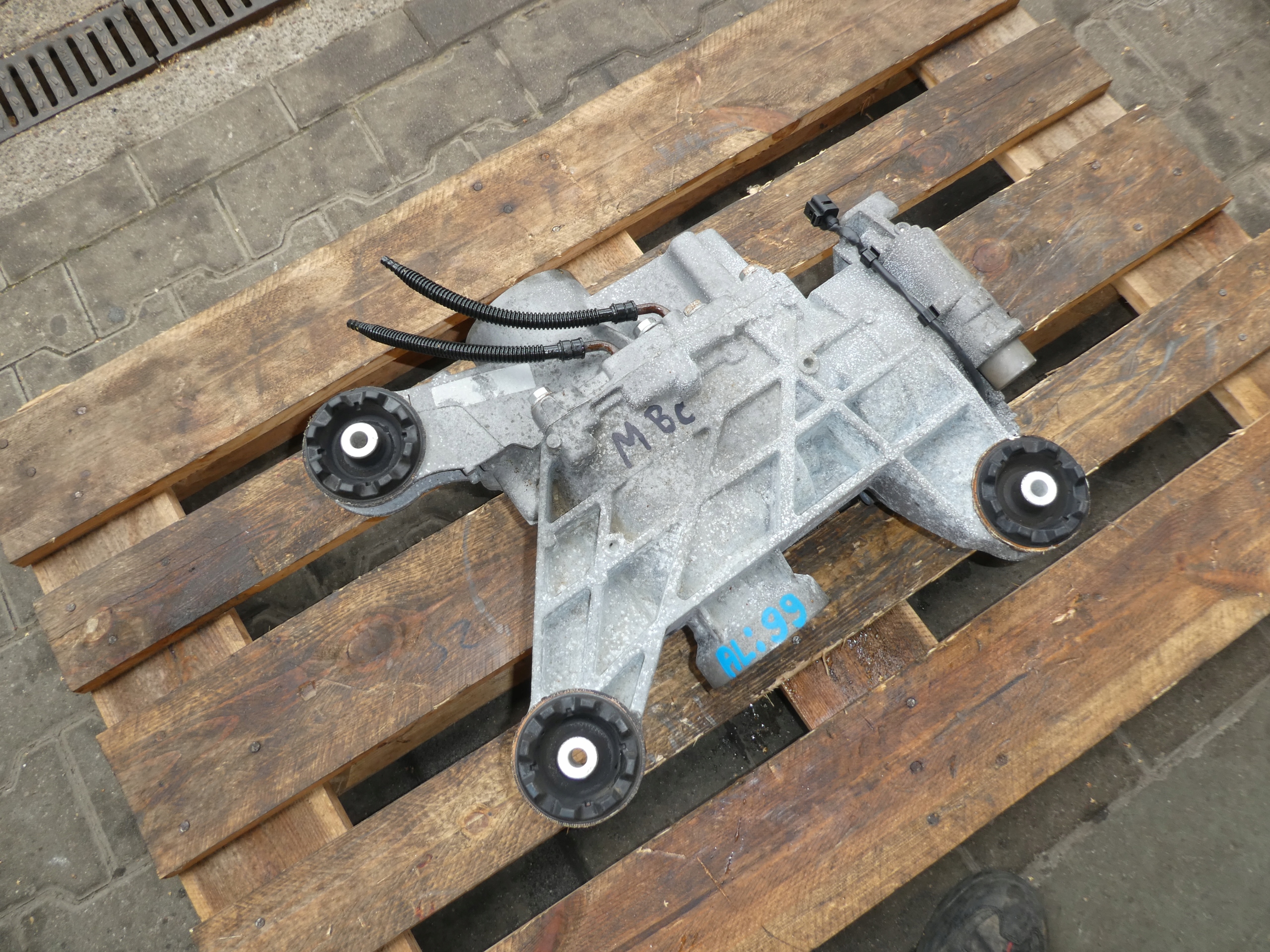 REDUKTOR diff differential VW AUDI 2.0 TDI MBC rear part 0AY525010C