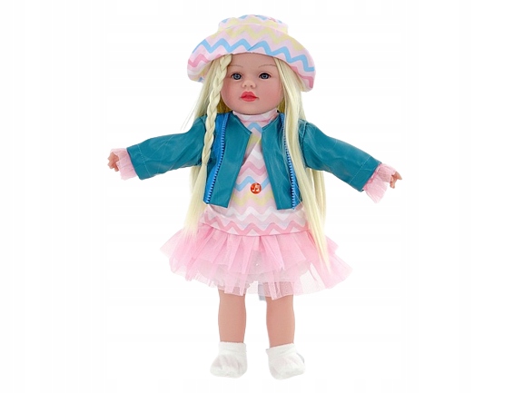 

Lalka Bobas 45cm Szyte Włosy. Mówi, Śpiewa