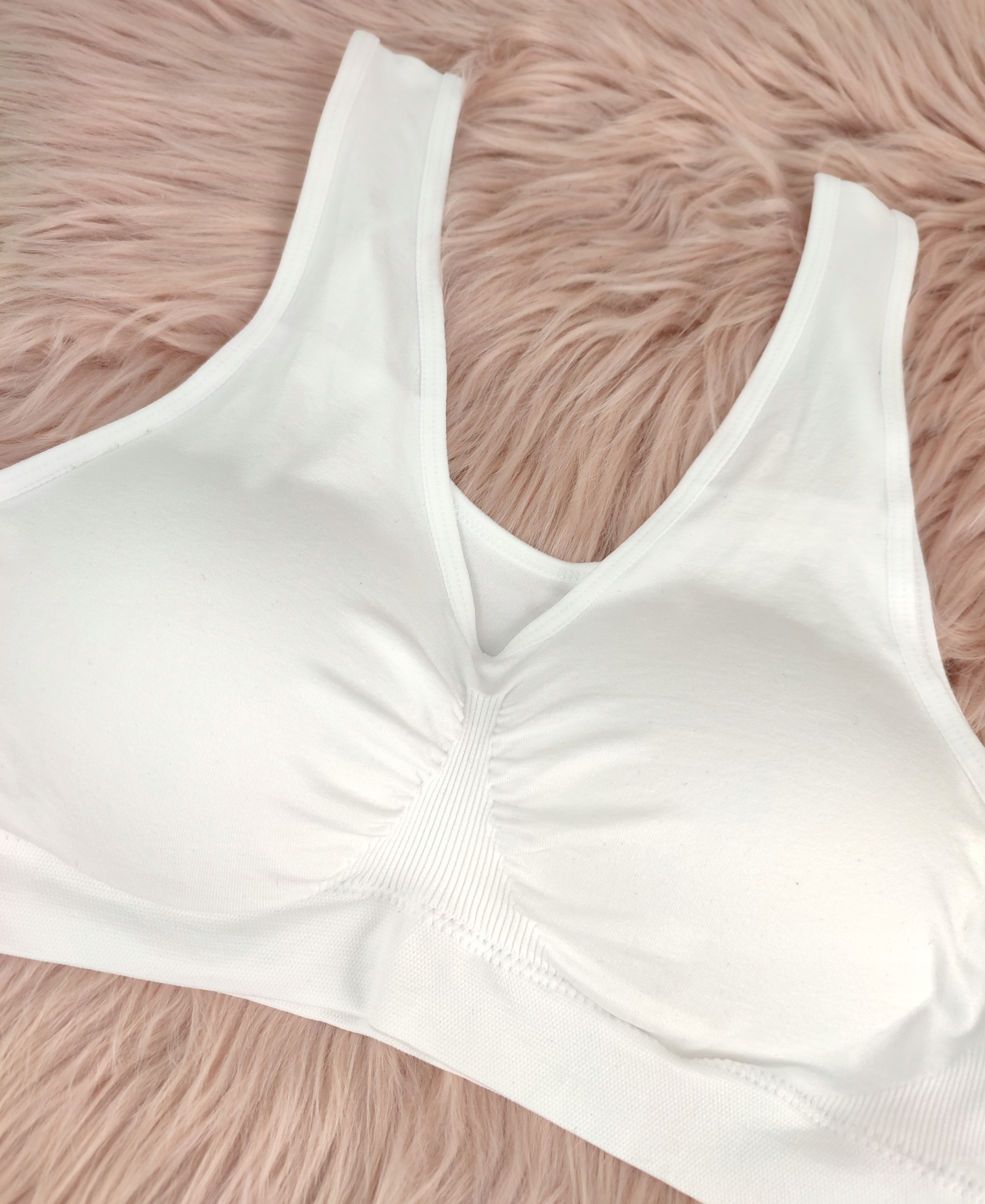 BIUSTONOSZ SPORTOWY TOP DAMSKI STANIK FITNESS BEZ FISZBIN PUSH-UP 2XL Marka inna