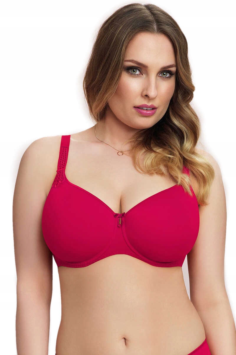 Corin Podprsenka vyztužená hladkým chodem Virginia 17871 rubínová 70D