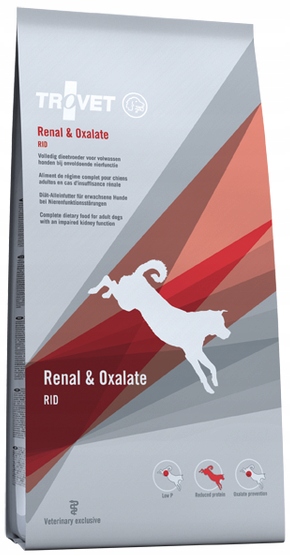 Trovet Rid Renal & Oxalate (pro psy) krmivo 3 kg