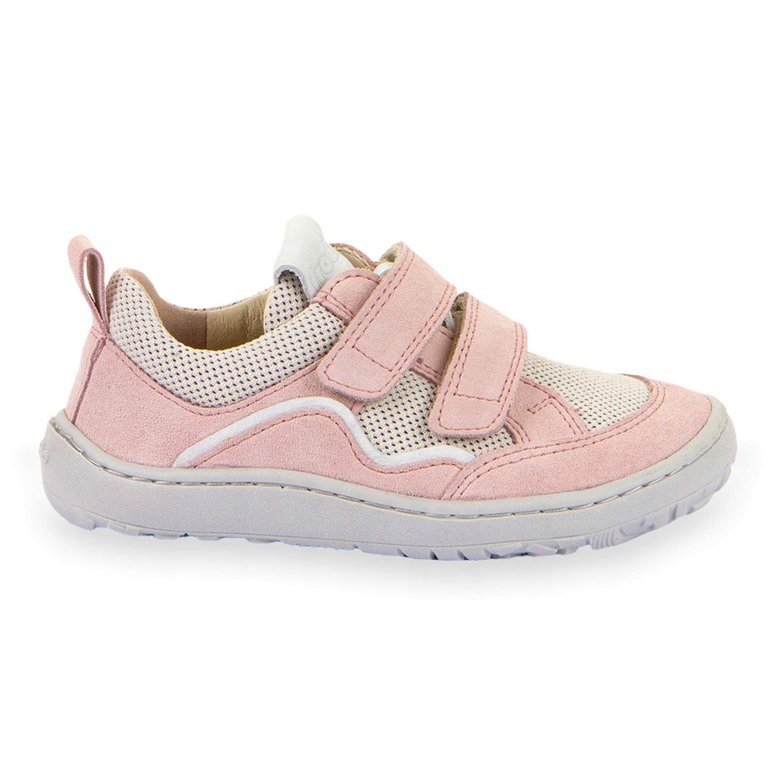 Buty barefoot sneakersy lekkie dziecięce Froddo Baze Pink na rzepy 24