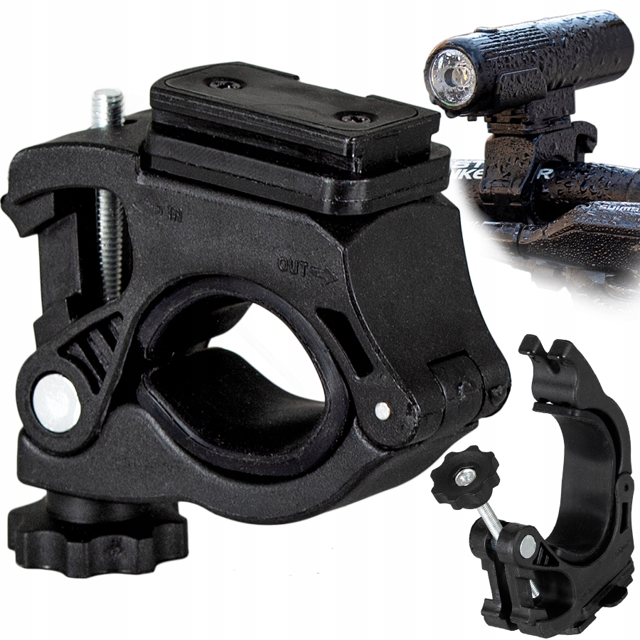 UCHWYT ROWEROWY MOCOWANIE DO LAMPKI LATARKI VAYOX