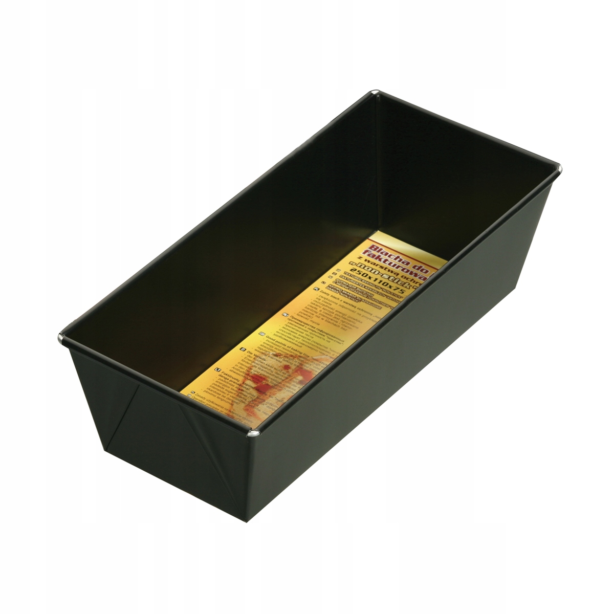 

Keksówka Forma Chleba Keksu 25x11x7,5 Black Snb