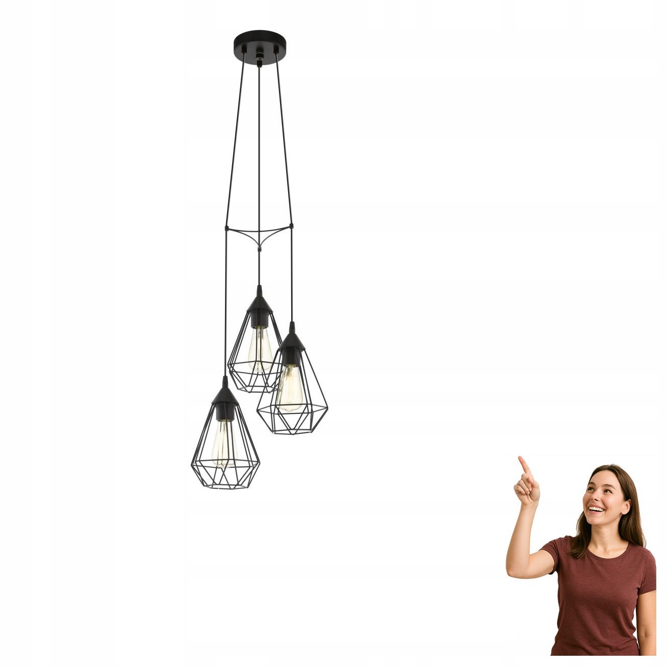 Závesná lampa Tarbes 94191 Eglo