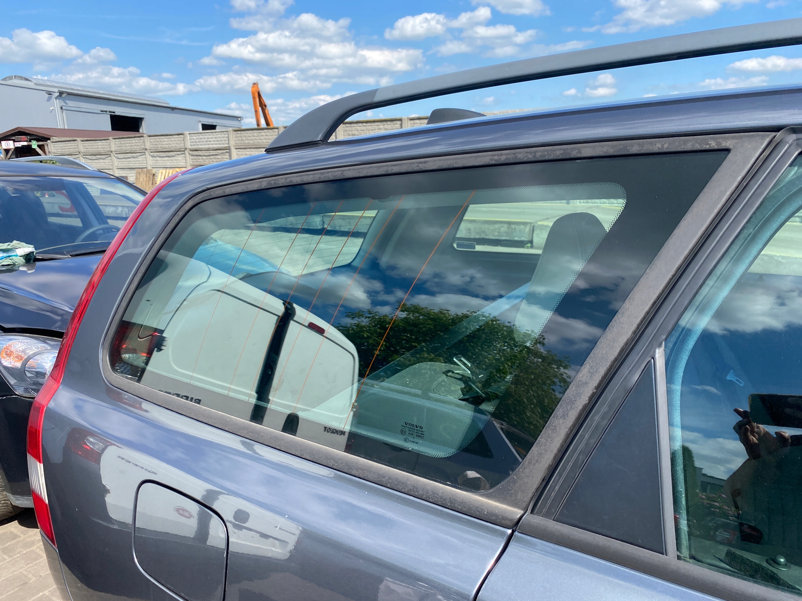 window side bodywork right VOLVO V50 2 II 04-10