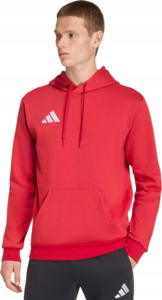Pánská Mikina Adidas Entrada 26 Hoody Červená JZ6576 vel L