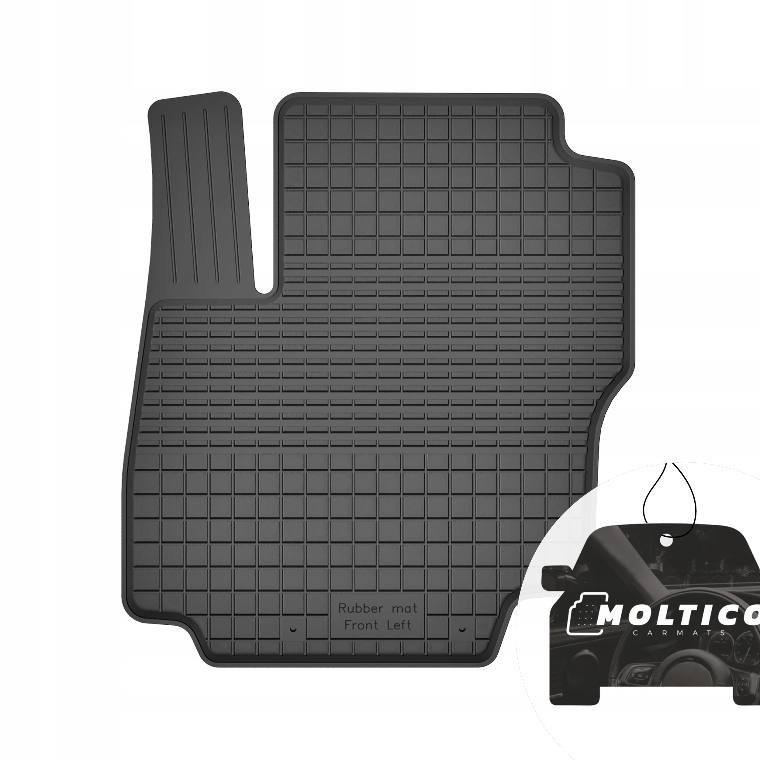 Dywanik Gumowy Kierowcy do Ford Focus MK3 2010-2018 z Rantem