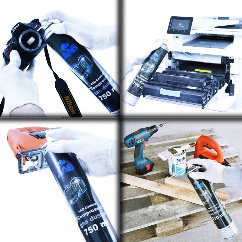 AABCOOLING ZAMRAŻACZ W SPRAYU DO -50C ICE 1x750ml Model AABCOOLING Compressed gas duster 750ml