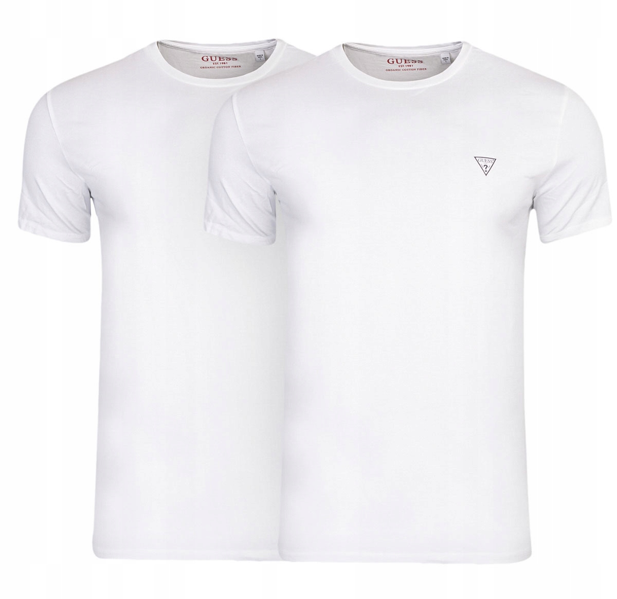 Pánské triko Guess caleb hero cnk s/s 2pack