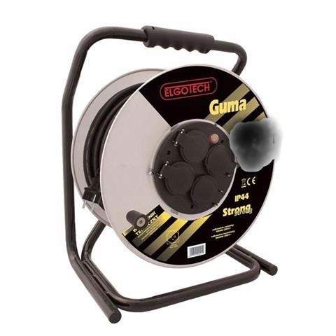 Elgotech PZB-1111-40G Przedłużacz bębn.4xIP-44 z/u