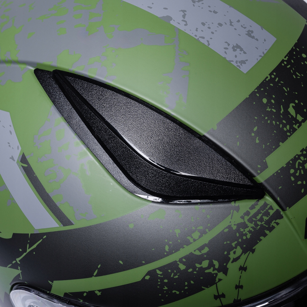 LS2 KASK MOTO INTEGRALNY FF353 RAPID II THUNDER BIRDS MAT MILITARY 2XL Homologacja europejska ECE R22-06