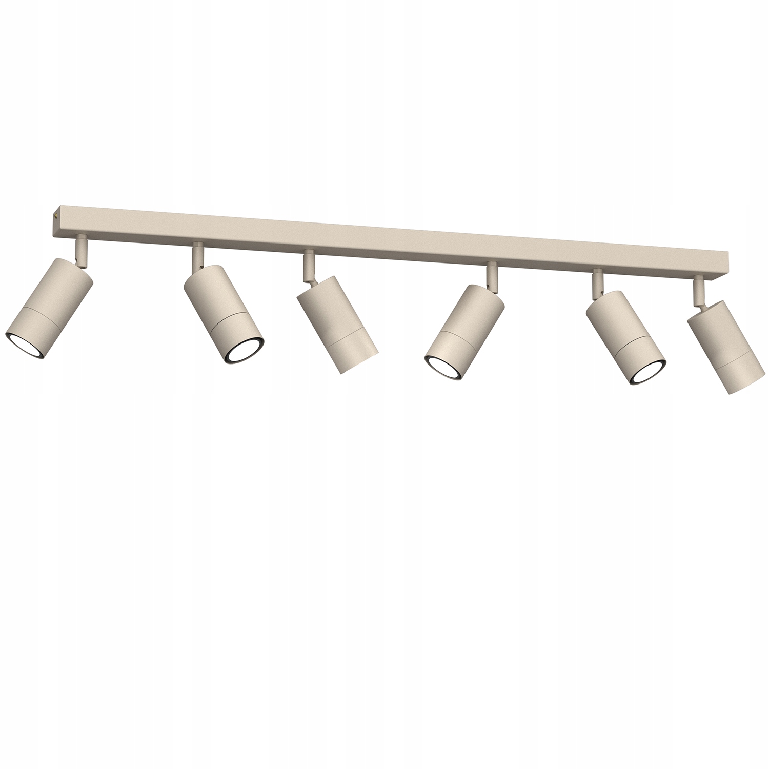 Stropní svítidlo reflektory krémová minimalistická 6 bodů lišta 90 cm Luminex