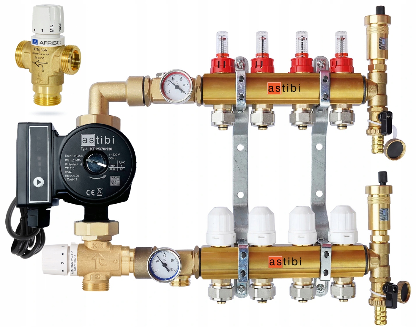 ROZDĚLOVAČ11 Podlahového Vytápění Pro Podlahové Vytápění