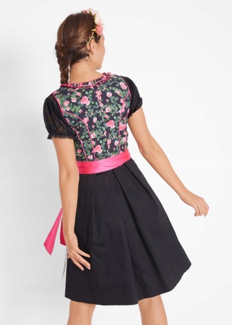 BONPRIX DIRNDL STRÓJ LUDOWY SUKIENKA 2 CZĘŚCI 36 Model 910342