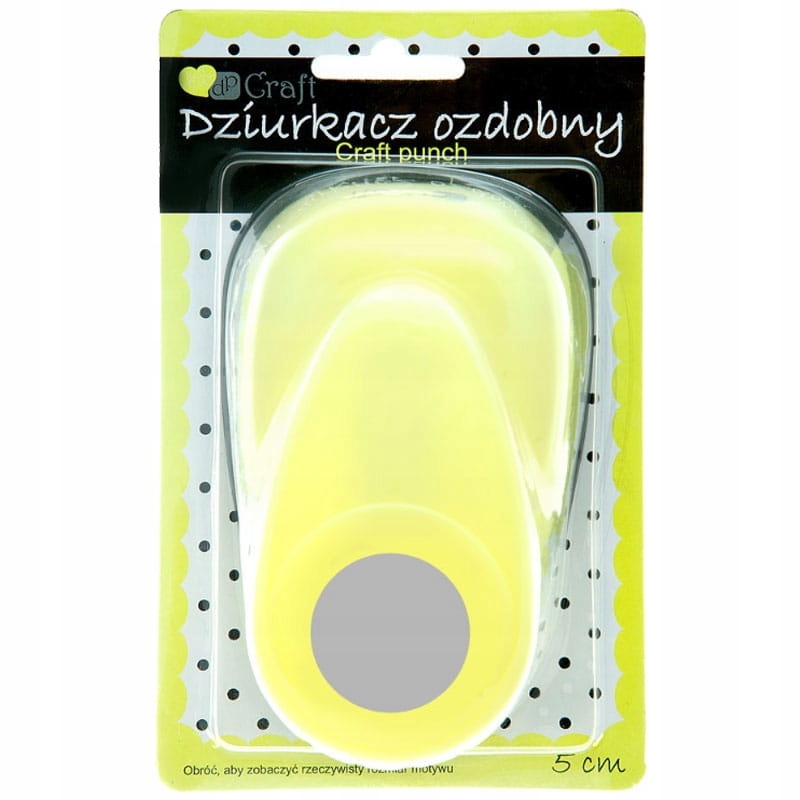 Děrovač ozdobný Dp Craft 5 cm kruh