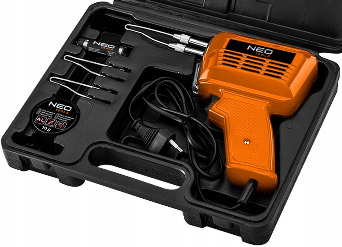 NEO Lutownica transformatorowa 150 W, w walizce Rodzaj transformatorowa