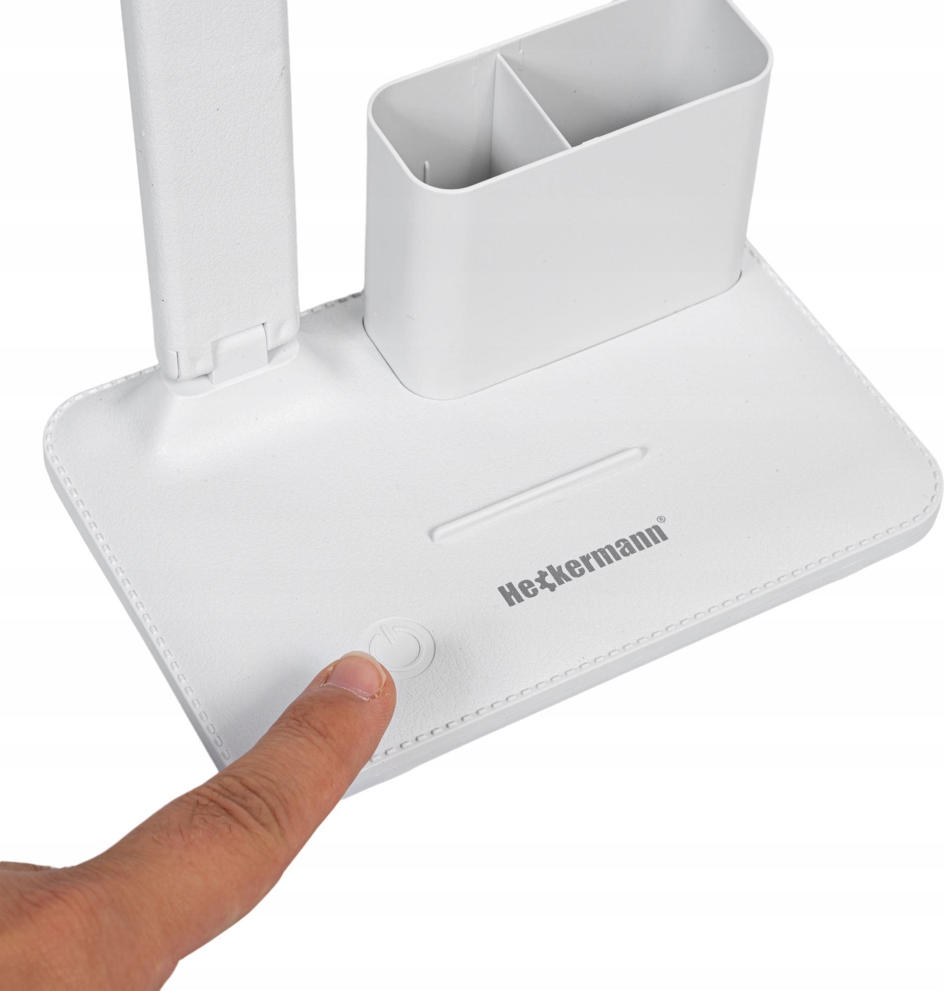 LAMPKA BIURKOWA LAMPA NA BIURKO DOTYK BEZPRZEWODOWA LED ORGANIZER 3 TRYBY Długość/wysokość 29 cm