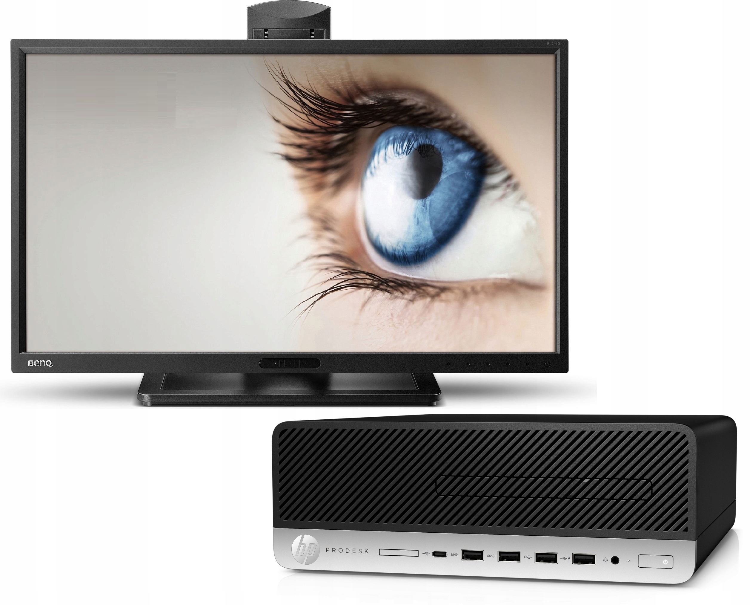 Zestaw komputerowy HP ProDesk 600 G4 SFF i5 16GB 256SSD 11 Pro + Monitor 24