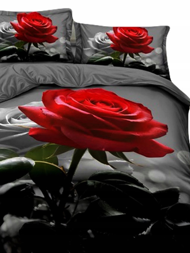 3D POŚCIEL 100% SATYNA BAWEŁNIANA 200X220 4cz. Waga produktu z opakowaniem jednostkowym 2 kg