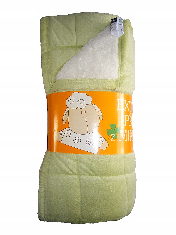 Svitap Deka mikrovlákno Ovce prošev pistácie 150x200 cm