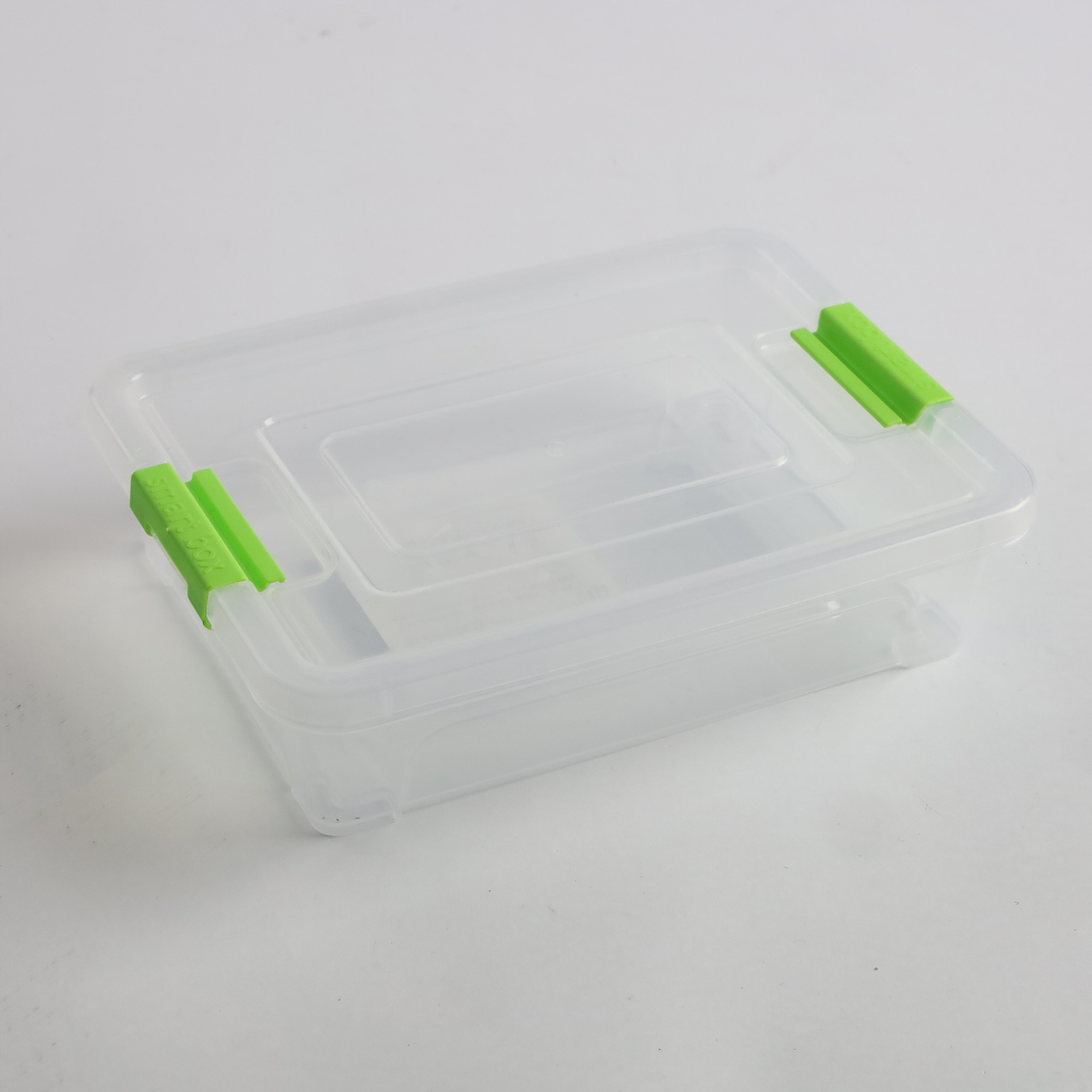 POJEMNIK SMART BOX 0,4L PRZEZROCZYSTY Z POKRYWKĄ UCHWYT KUCHNIA ORGANIZACJA