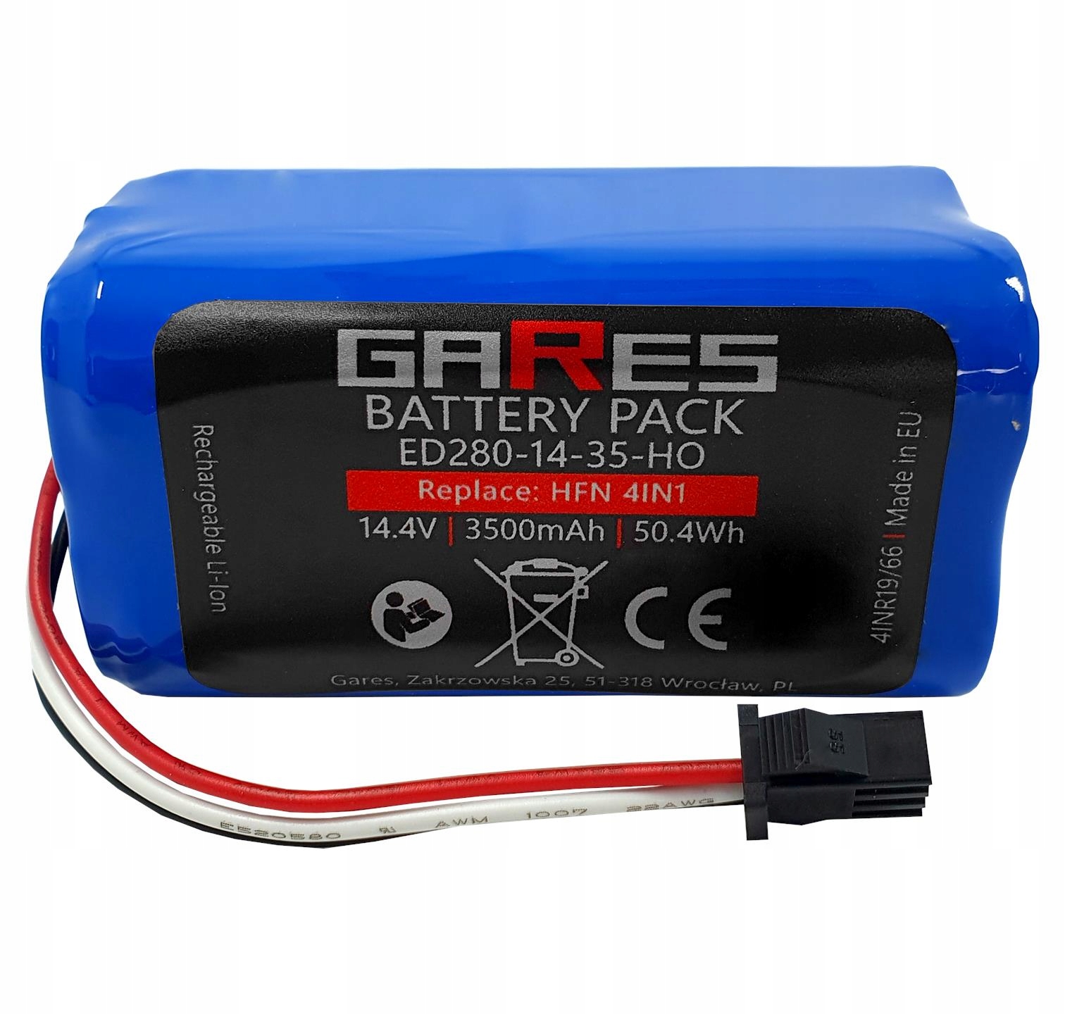 Akumulátor Batéria Hoffen 4IN1 14,4V 3500 mAh