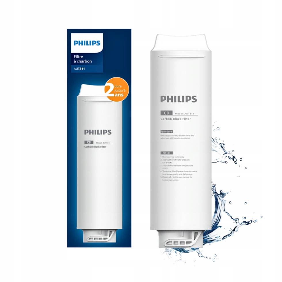 Wkład węglowy Philips AUT811/10 do filtra Philips AUT1211/10