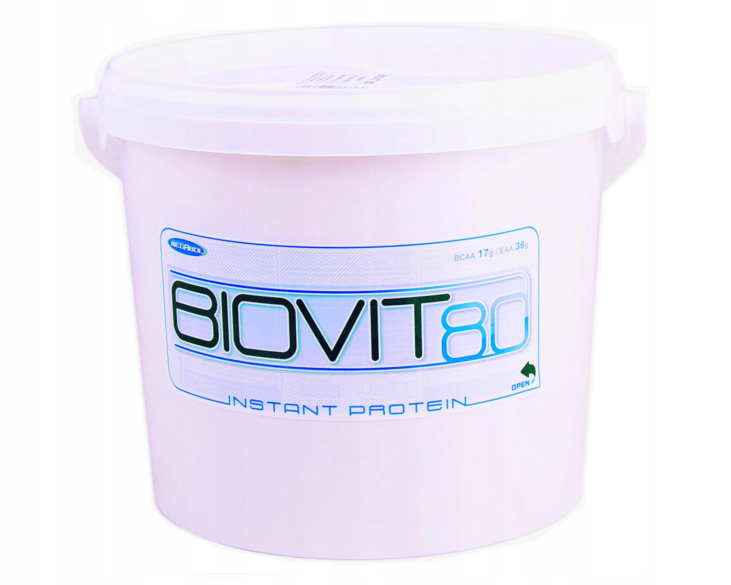 MEGABOL BIOVIT 80 2100 G BIAŁKO WPC SPI 90 PROTEIN Data ważności przynajmniej pół roku od momentu zakupu