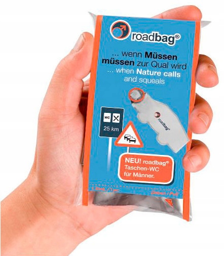 TOALETA KIESZONKOWA MĘSKA ROADBAG 2 szt. Kod producenta 239290