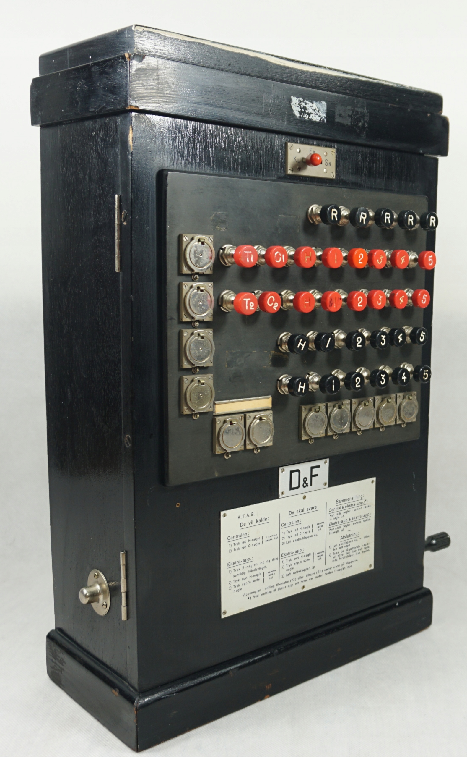 Zabytkowa centrala telefoniczna K.T.A.S.