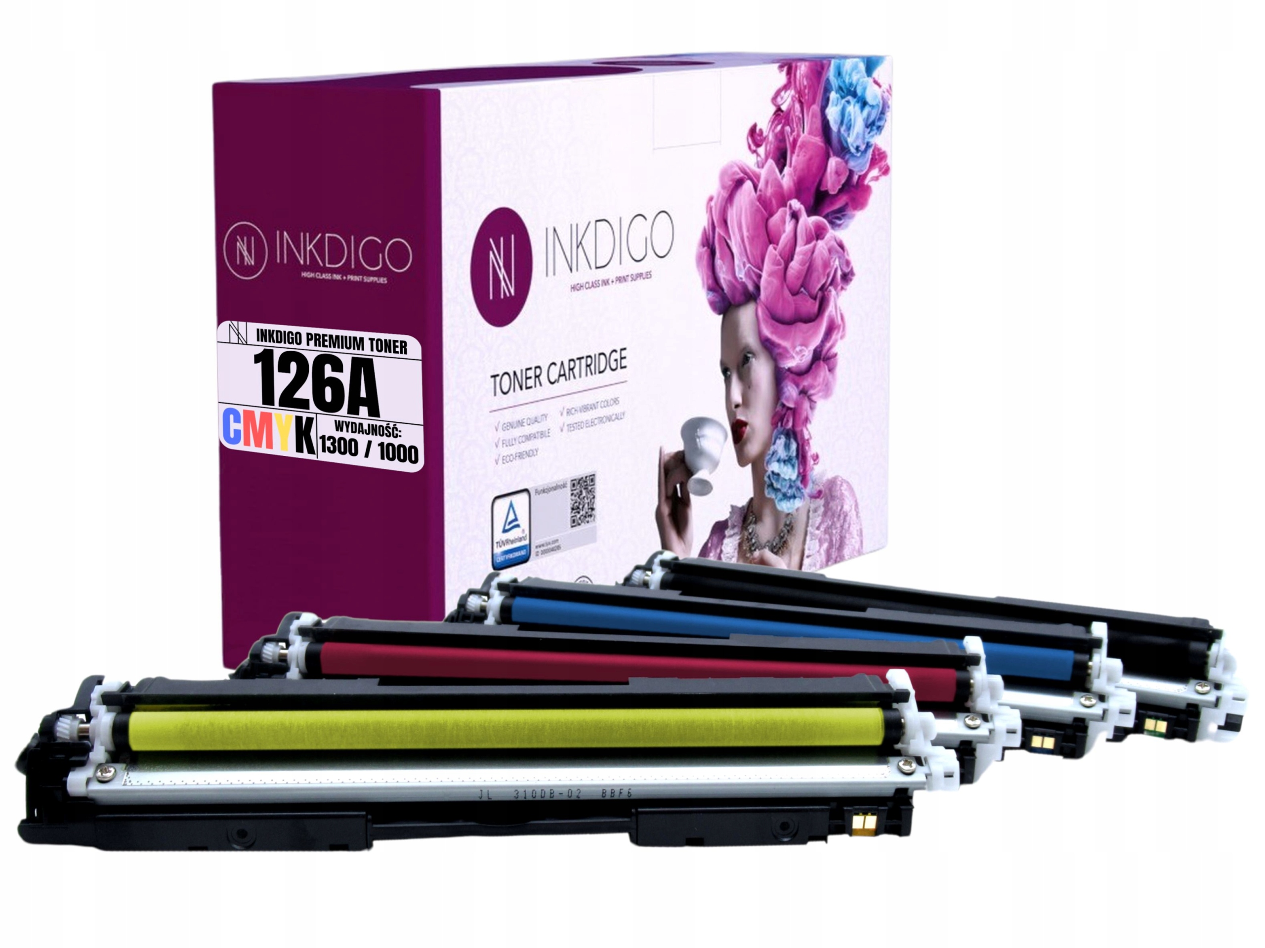 CE310A Hp 125A XL 4x toner do tiskárny Hp Color LaserJet CP1025 CP1025nw