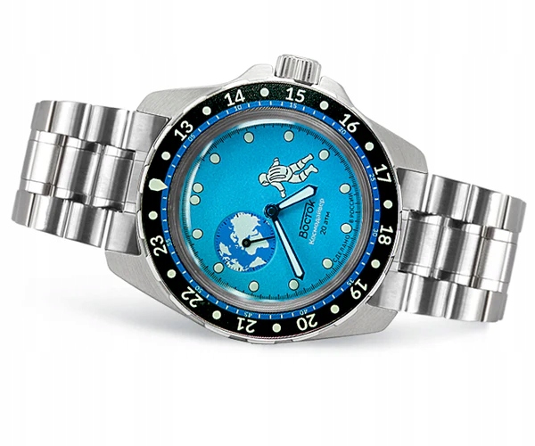 Hodinky Vostok Automat Kosmodrom Merkury 14031G 20ATM Limitované