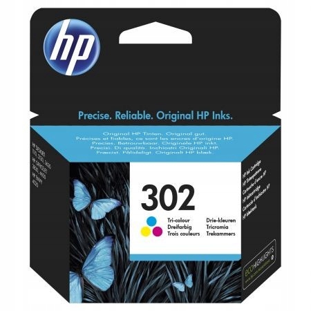Originální inkoust Hp 302 F6U65AE (barva)