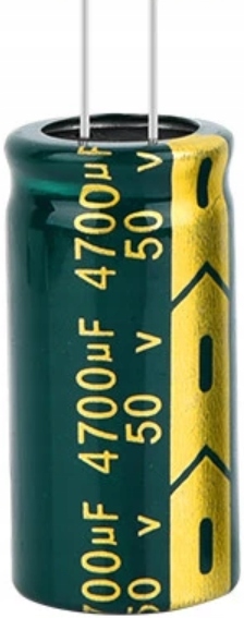 

Kondensator elektrolit. 50V 4700uF 18x36 Low Esr