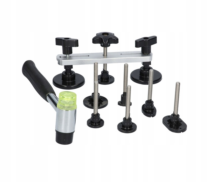 ZESTAW DO WYCIĄGANIA WGNIECEŃ KAROSERII + 3 SZT. CHUSTECZEK CZYSTY GRATIS Kod producenta 31005