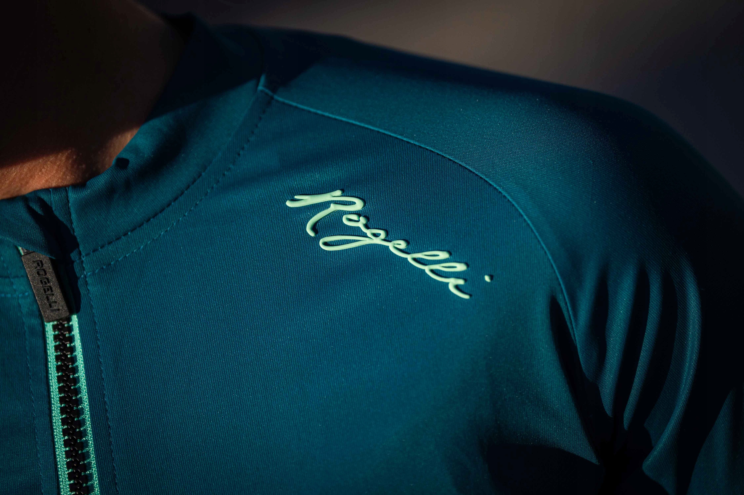 Rogelli MODESTA - damska koszulka rowerowa Kolor zielony