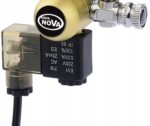 Aqua-nova Reduktor CO2 Z Zaworkiem Licznikiem Elektrozawór