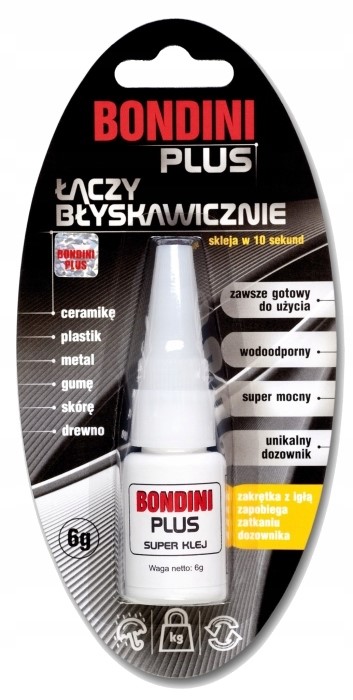 

KLEj Błyskawiczny Bondini Wodoodporny Mocny