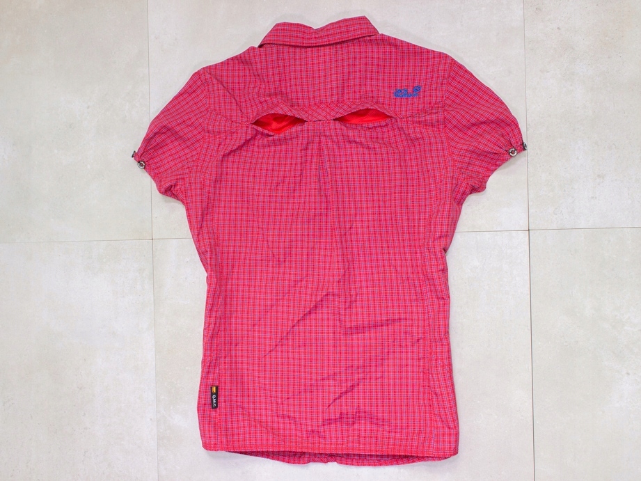 JACK WOLFSKIN QMC UV SHIELD SZYBKOSCHNĄCA GÓRY 40 Materiał dominujący Poliester