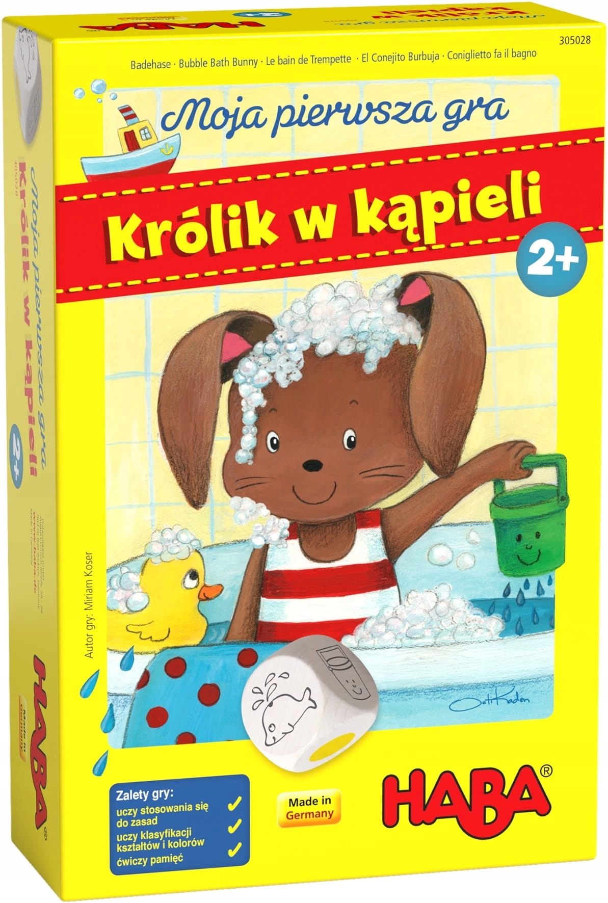 Haba Królik w kąpieli