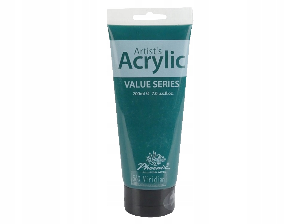 Farba Akrylowa 200ml Phoenix Viridian 560 Farby
