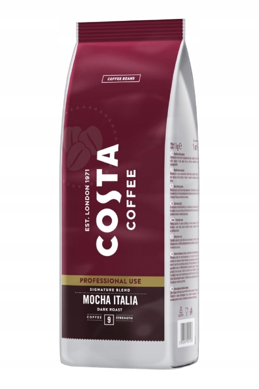 Levně Káva zrnková Costa Coffee Mocha Italia Dark Roast 1 kg