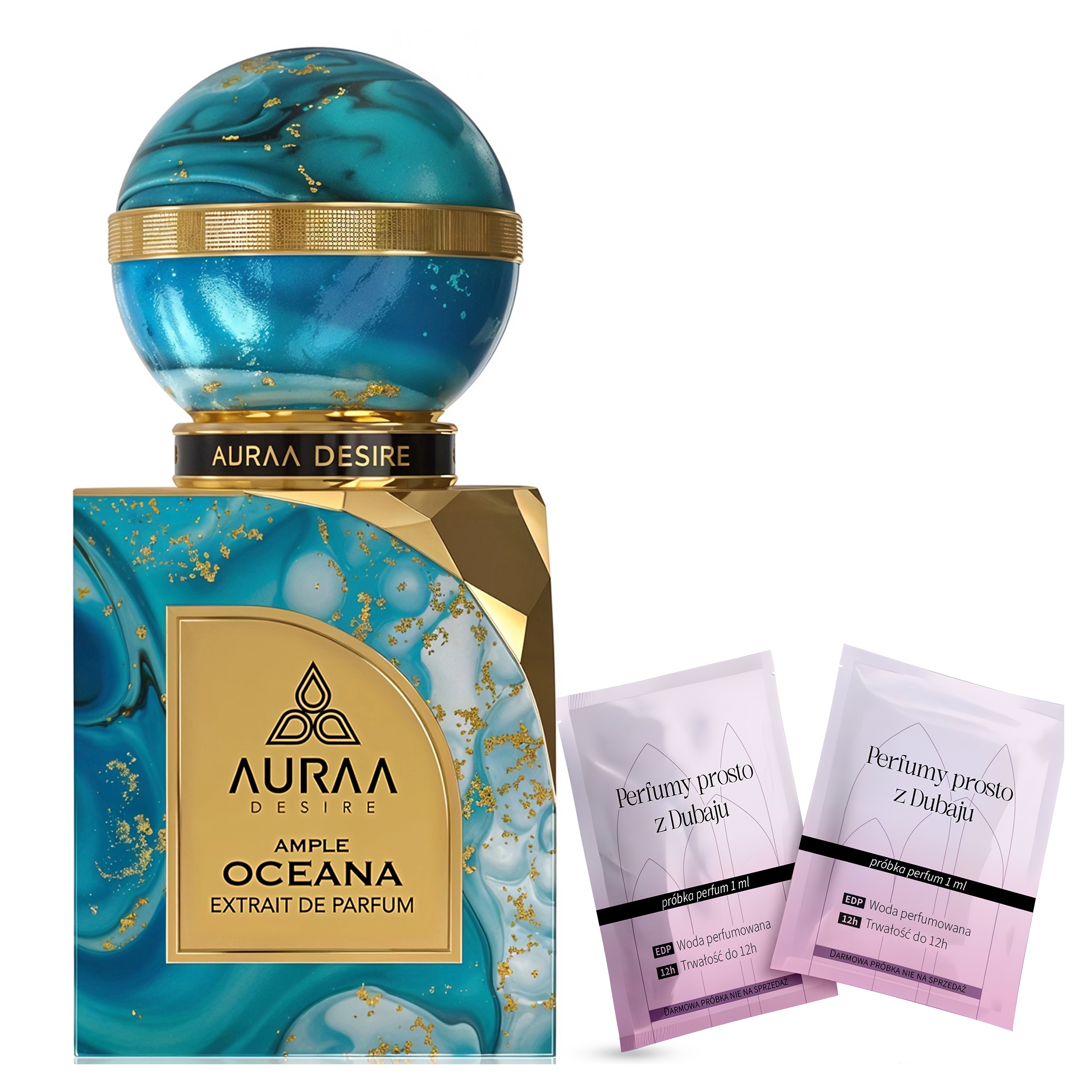 Dámské Parfémy Pánské Auraa Desire Ample Oceana Kořenící Květiny Trvanlivé