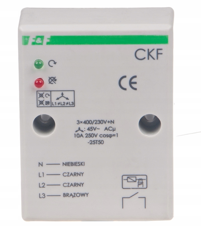 Snímač pořadí a zániku fáze Ckf