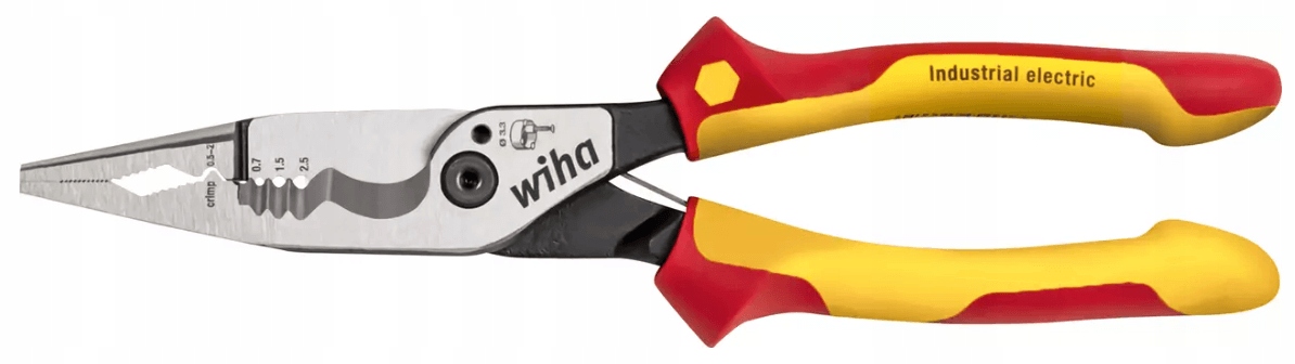 Wiha 45705 szczypce uniwersalne 8w1 izolowane 1000V dla elektryka