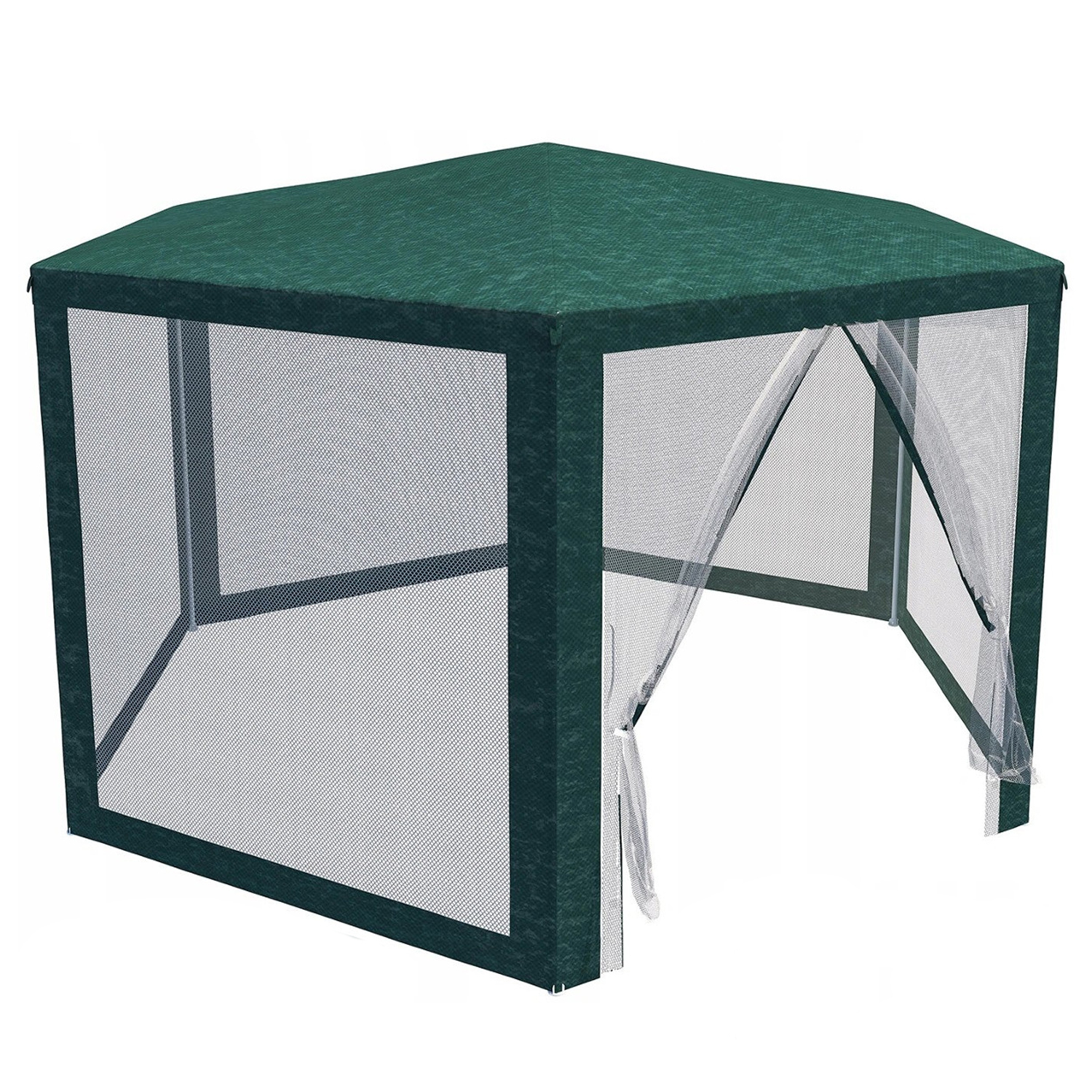 Stan Zahradní Obchodní Pavilon Velký 4x4 m Voděodolný 6 Stěn Moskytiéra