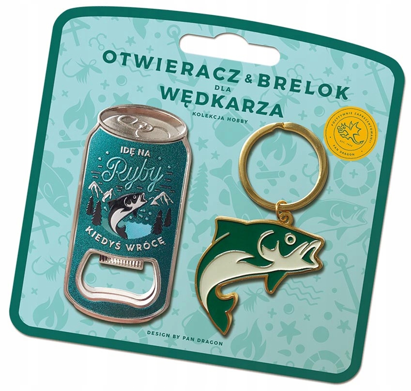 

Brelok i otwieracz dla wędkarza